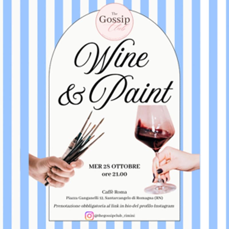 Cover Image for Wine and Paint 🎨🥂