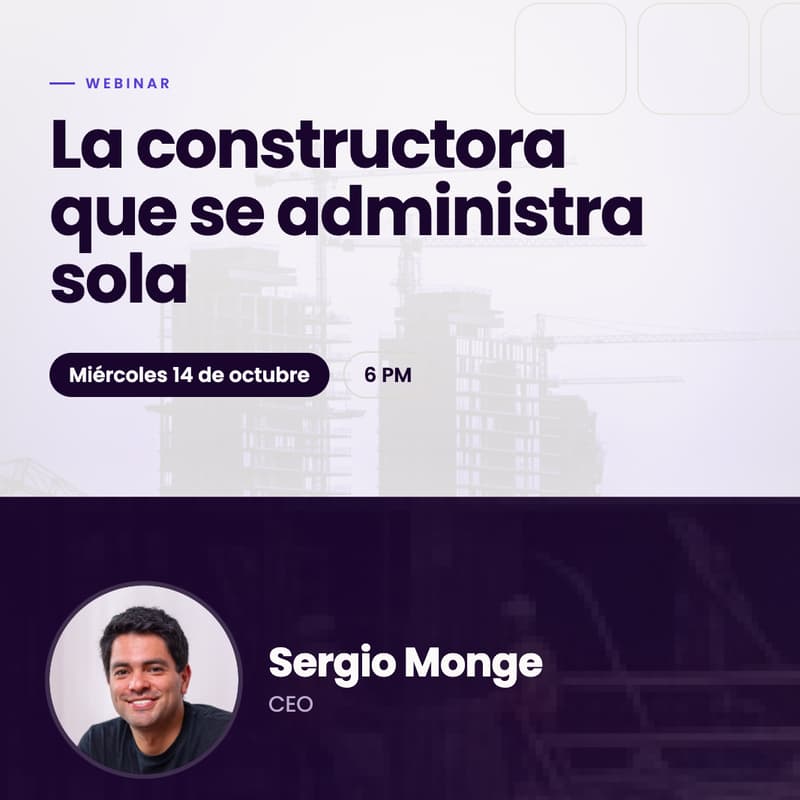 Cover Image for La constructora que se administra sola
