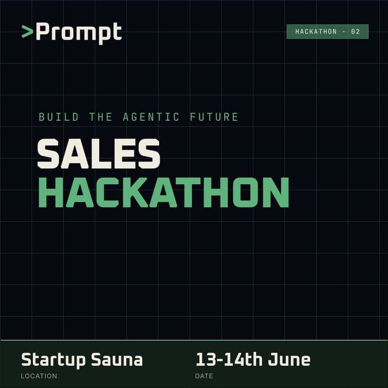 Cover Image for Prompt Sales Hackathon