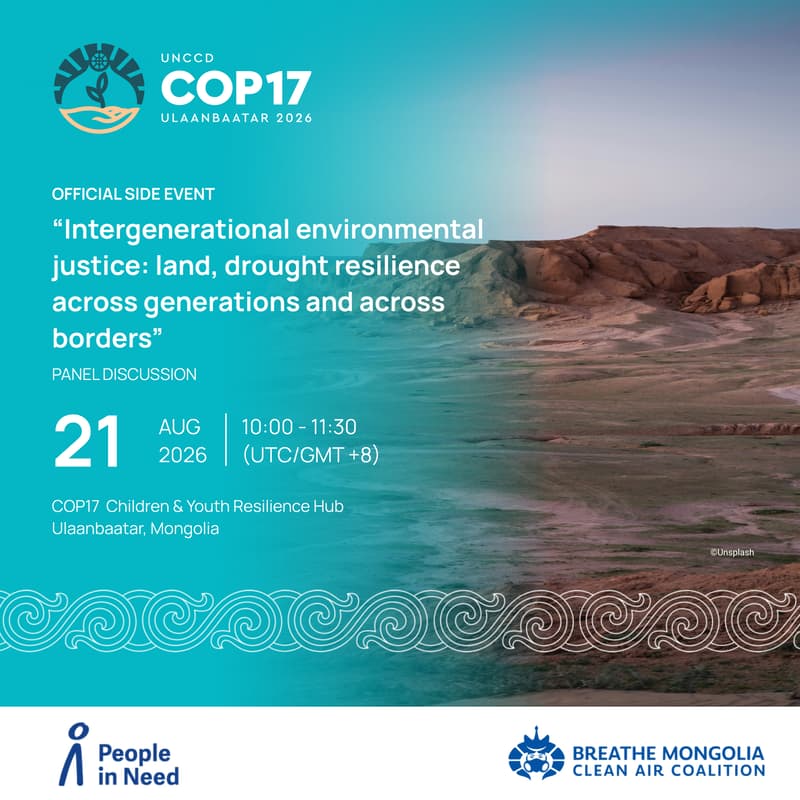Cover Image for Intergenerational environmental justice: land, drought resilience across generations and across borders