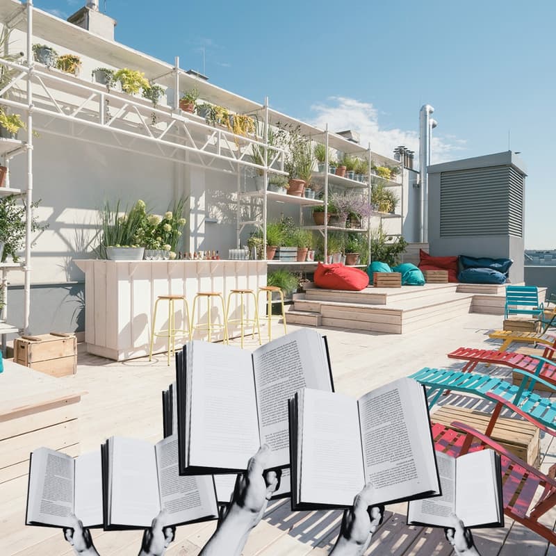 Cover Image for Offline Reading Rave on a Rooftop
