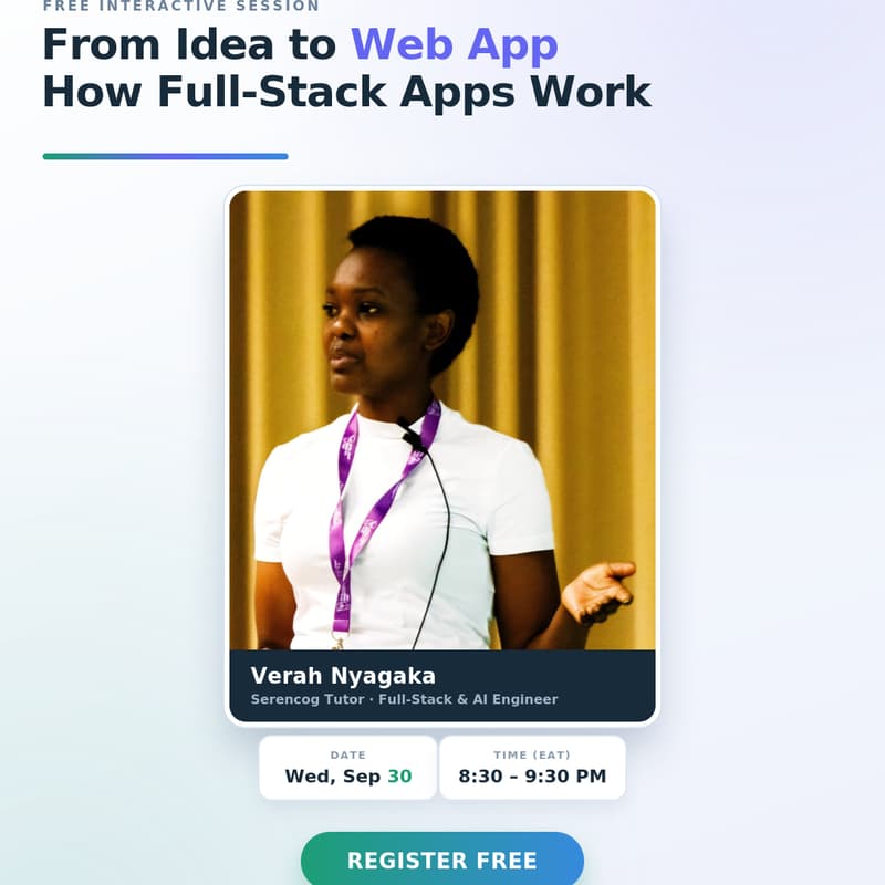 Cover Image for From Idea to Web App: How Full-Stack Applications Work.