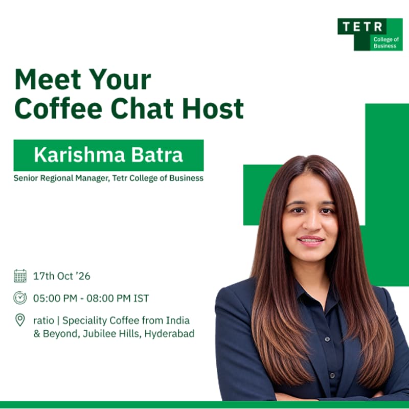 Cover Image for TETR Masters | Coffee Chat, Hyderabad | 17th October
