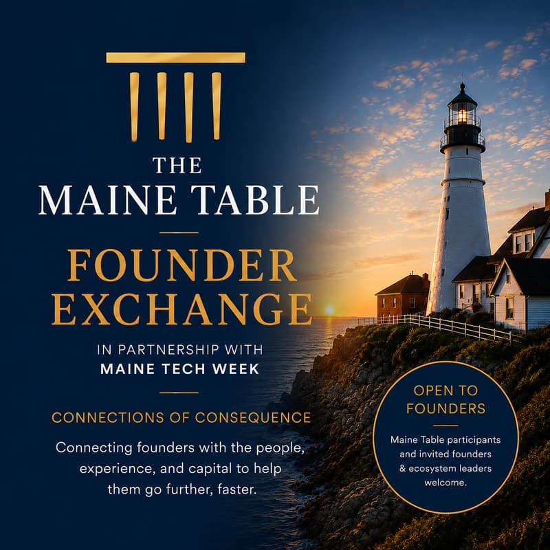Cover Image for The Maine Table: Founder Exchange