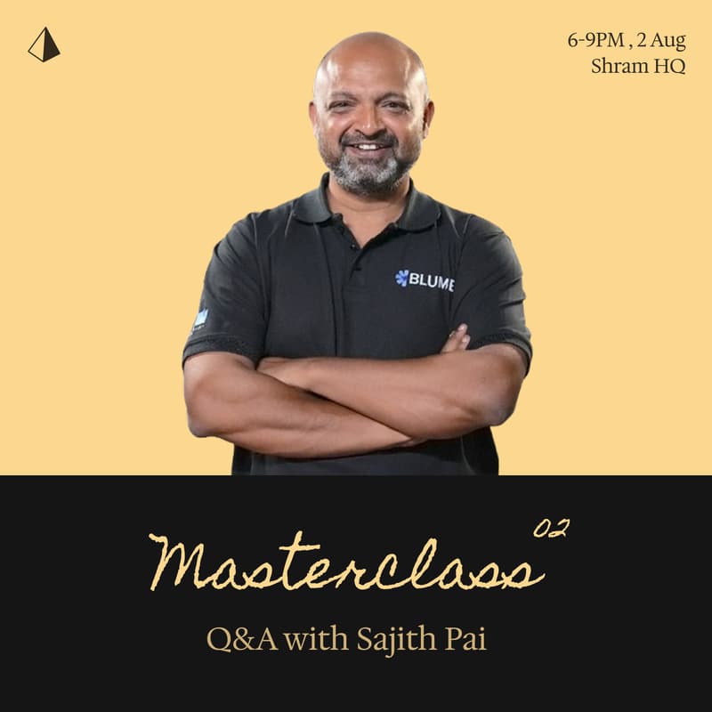 Cover Image for Masterclass: Q&A with Sajith Pai