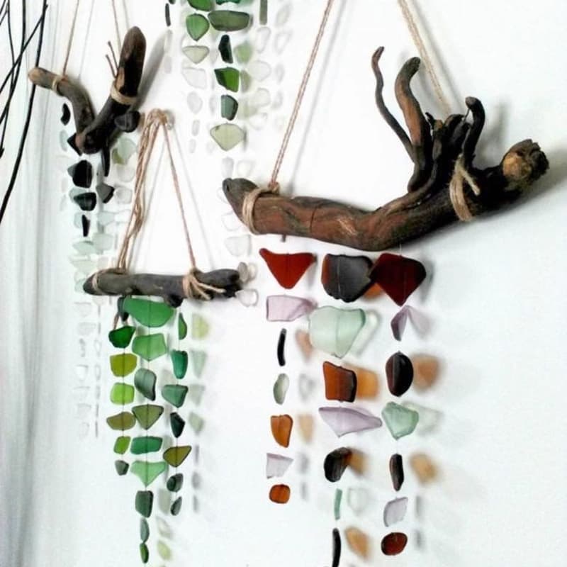 Cover Image for Art Social Hour: Sea Glass Wind Chime