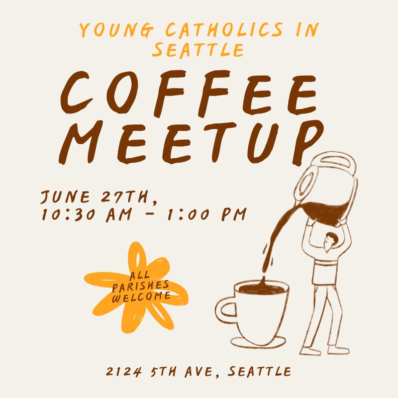 Cover Image for Young Catholics in Seattle: Coffee Meetup
