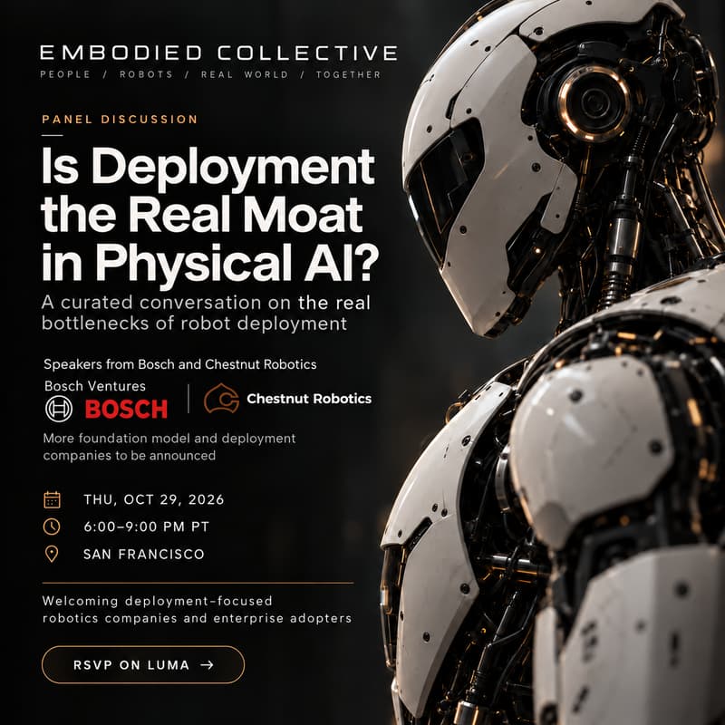 Cover Image for The Deployment Moat: A Physical AI Industry Panel