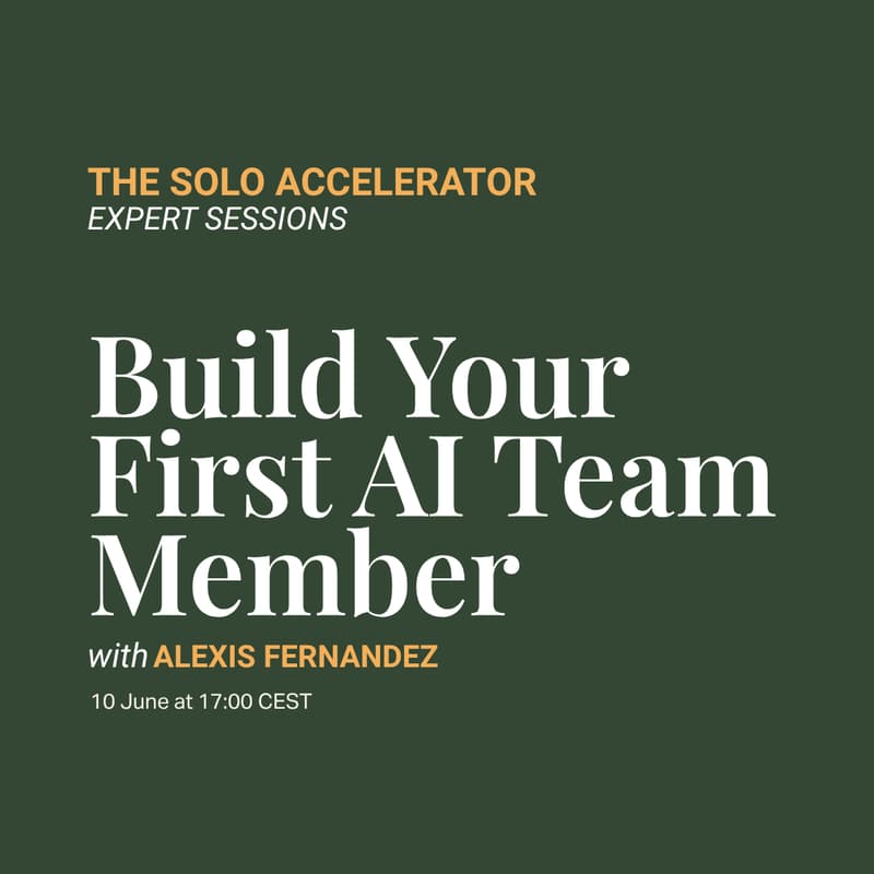 Cover Image for Build Your First AI Team Member