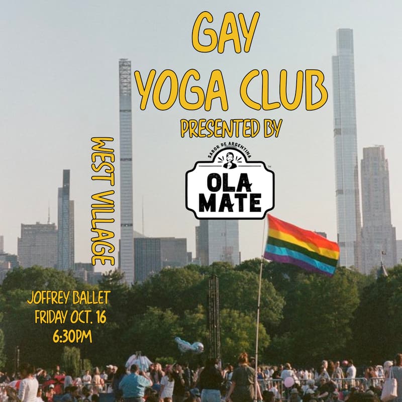 Cover Image for Gay Yoga Club π³οΈβπ presented by Ola Mate