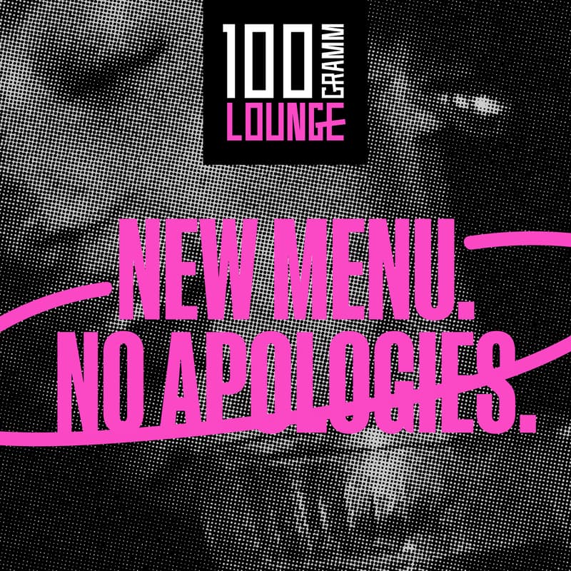 Cover Image for New Menu. No Apologies.