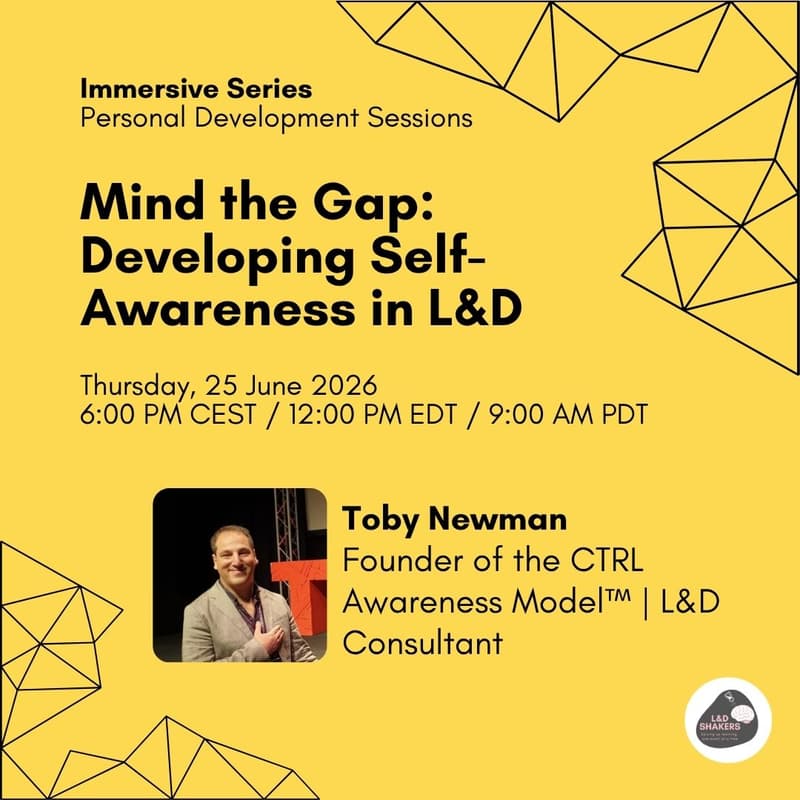 Cover Image for Immersive Series: Mind the Gap: Developing Self-Awareness in L&D