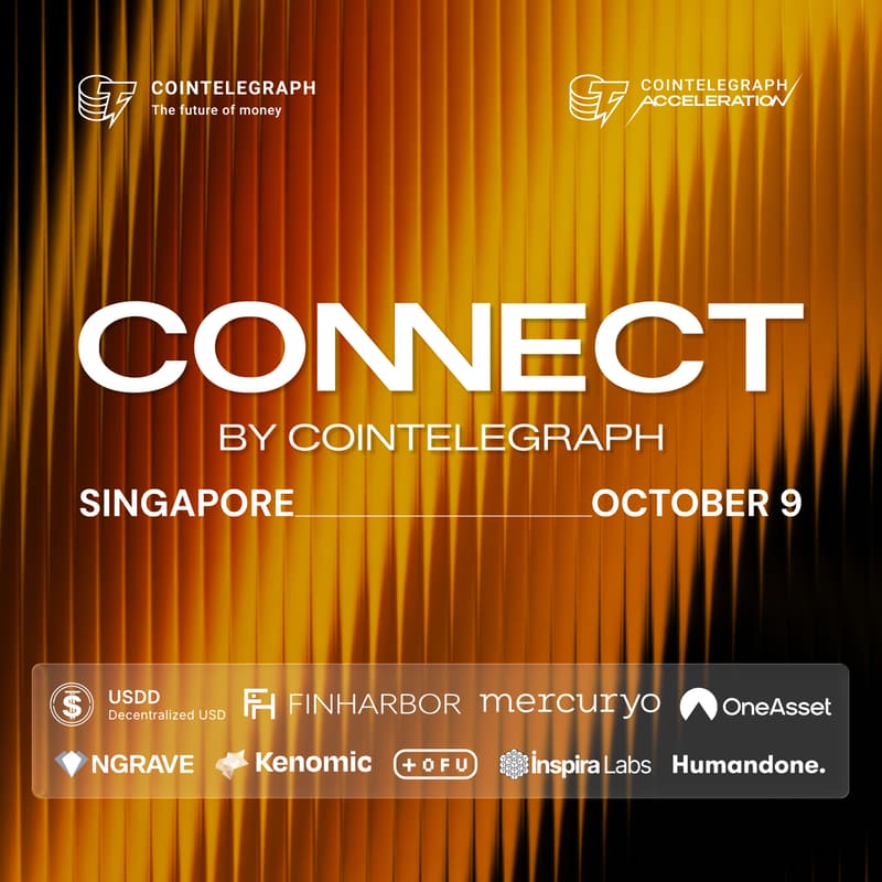Cover Image for CONNECT by Cointelegraph: Singapore Edition