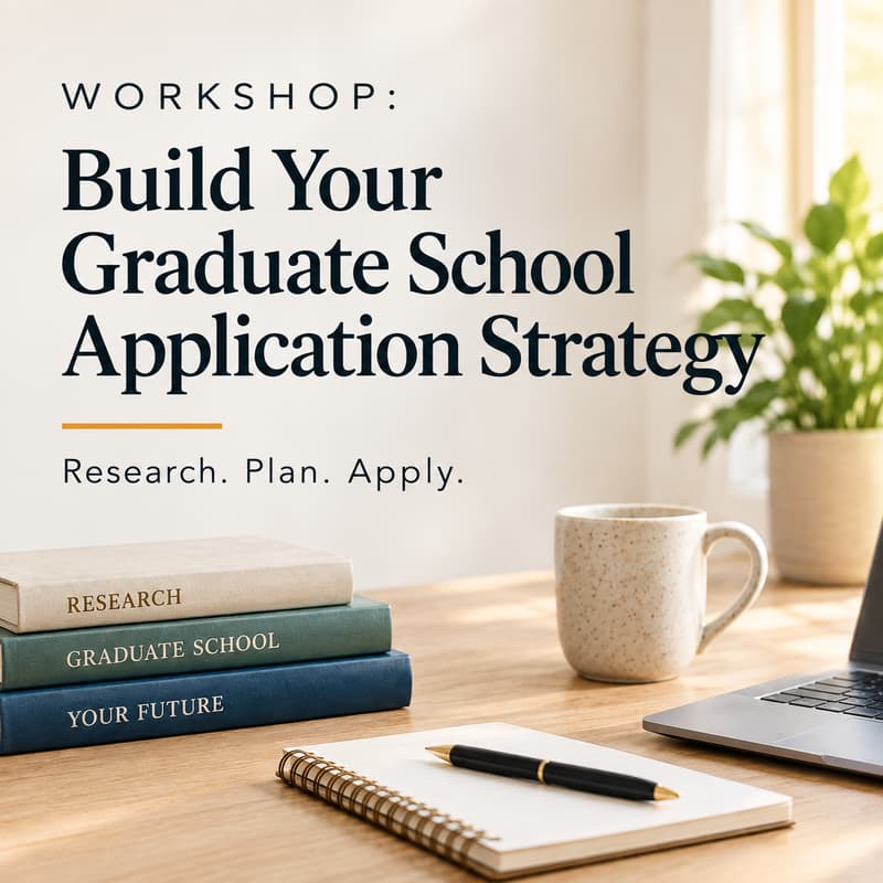 Cover Image for Build Your Graduate School Application Strategy