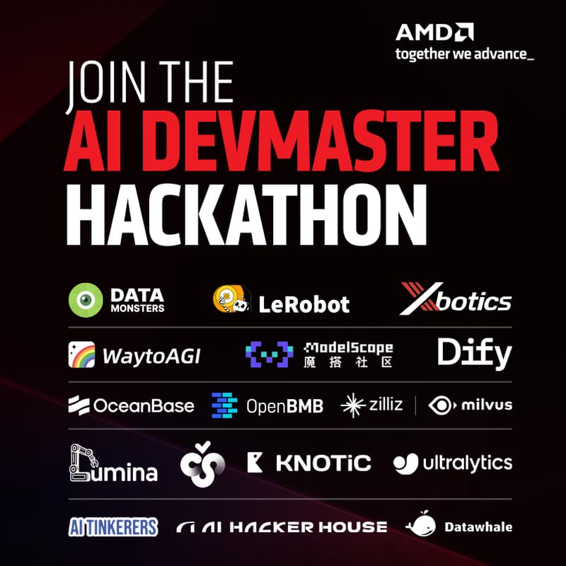 Cover Image for AMD AI DevMaster Hackathon
