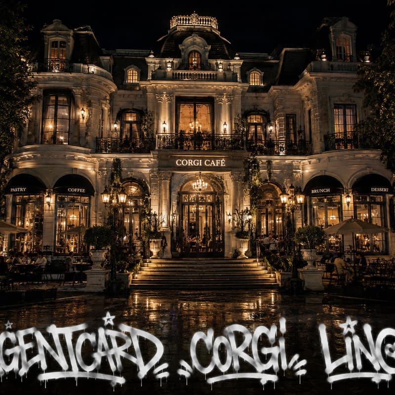 Cover Image for imessage party at corgi cafe