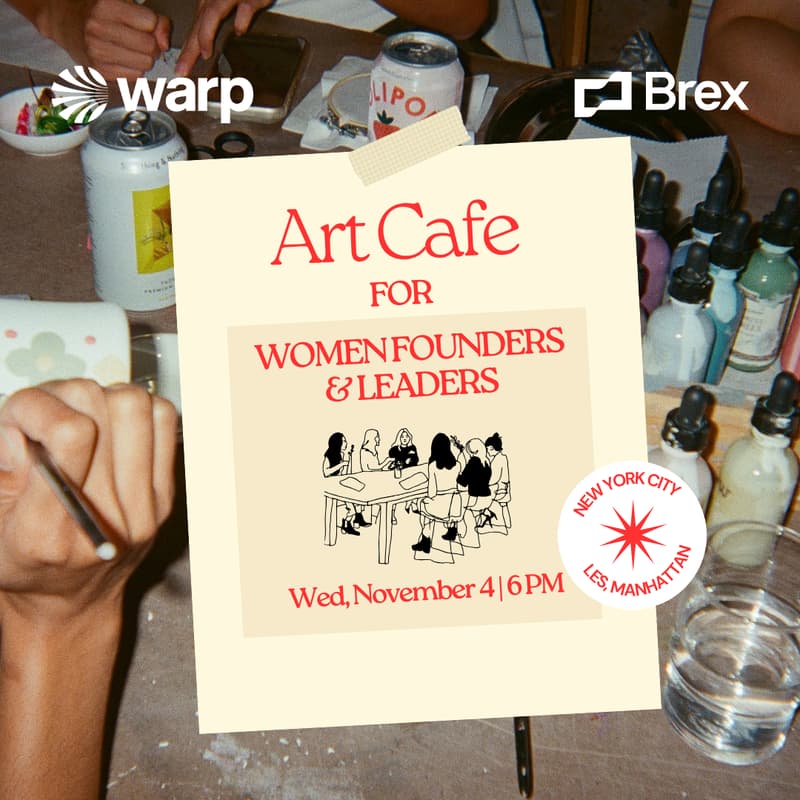 Cover Image for Art Cafe: Women Founders & Leaders