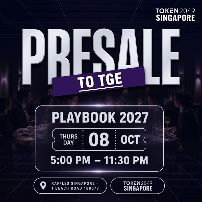 Cover Image for Presale to TGE: Playbook 2027