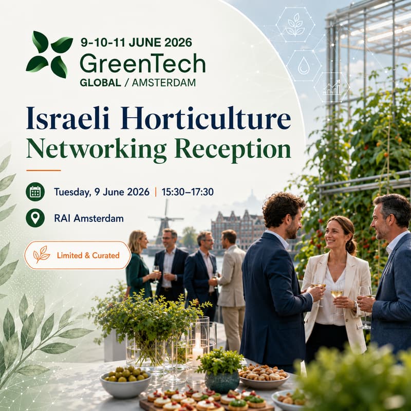 Cover Image for GreenTech 2026 Israeli Innovation Networking Reception