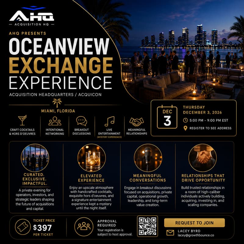 Cover Image for AHQ Oceanview Exchange Experience