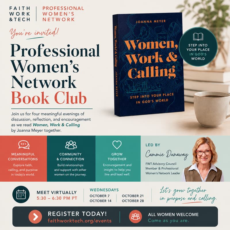 Cover Image for Women, Work & Calling Book Club led by Cammie Dunaway