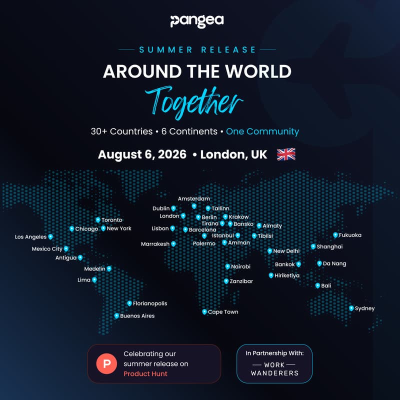 Cover Image for 🇬🇧 London (UK) - Pangea Product Hunt Launch