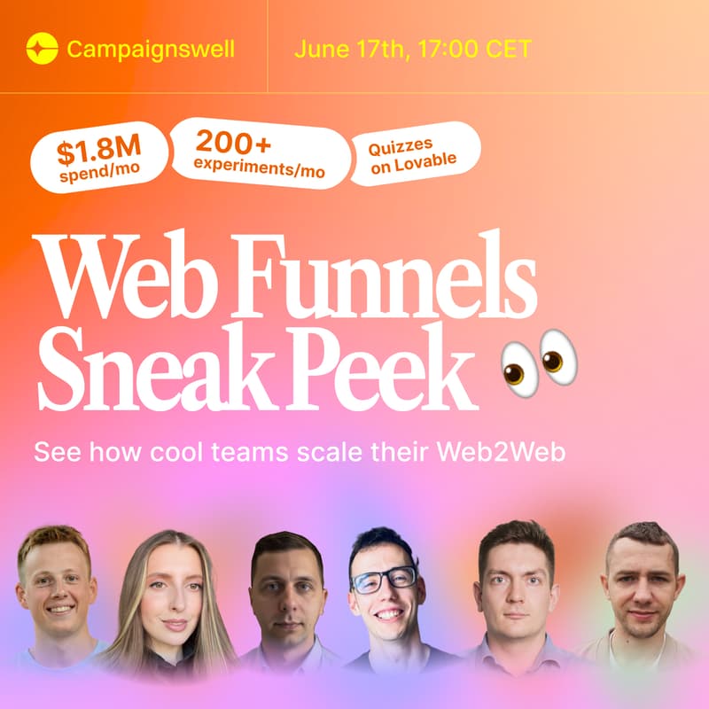 Cover Image for [Webinar] Web Funnels Sneak Peek