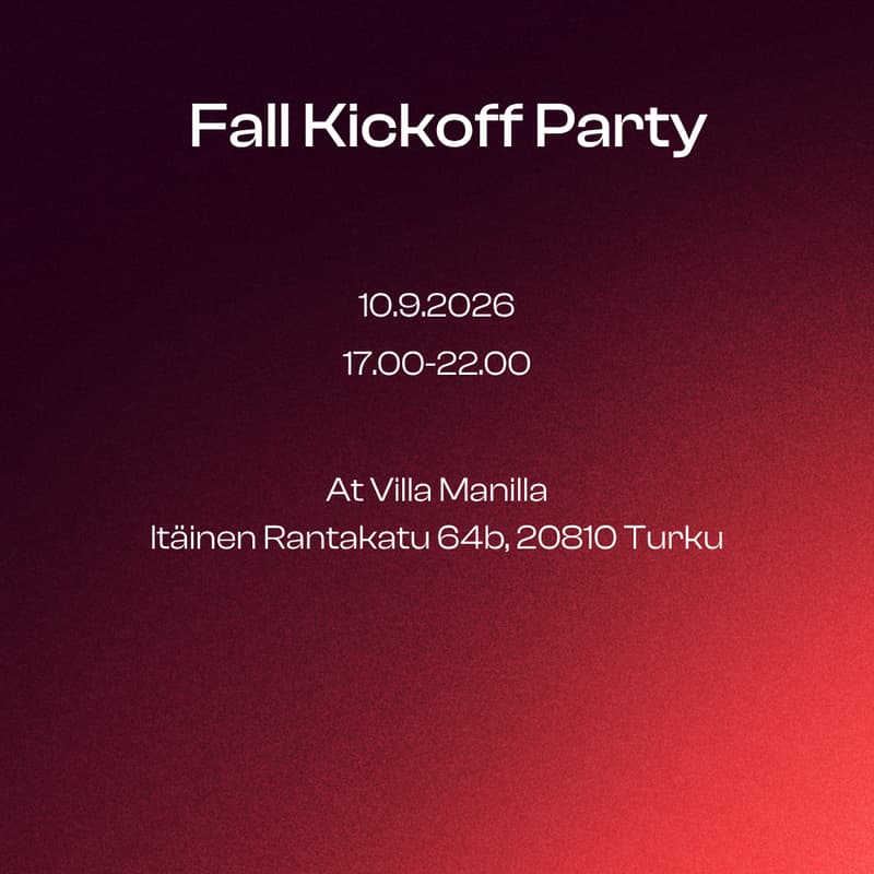 Cover Image for Fall Kickoff Party