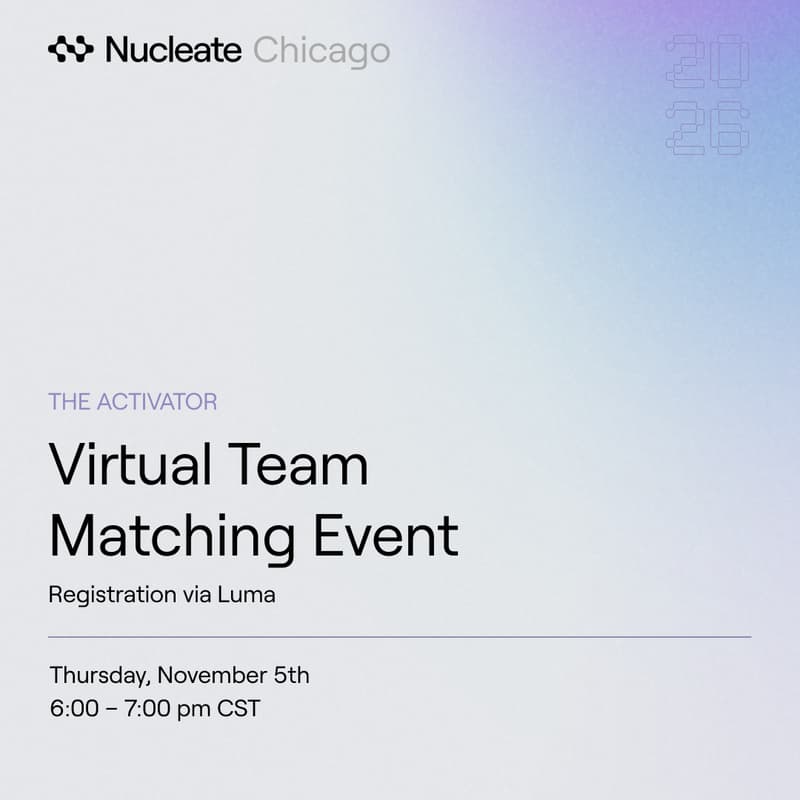 Cover Image for Nucleate Chicago - Virtual Team Matching