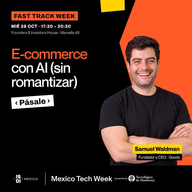Cover Image for Fast Track Week · 06 · E-commerce con AI (sin romantizar)