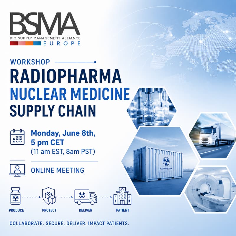 Cover Image for BSMA Radiopharma - Nuclear Medicine supply chain - working group