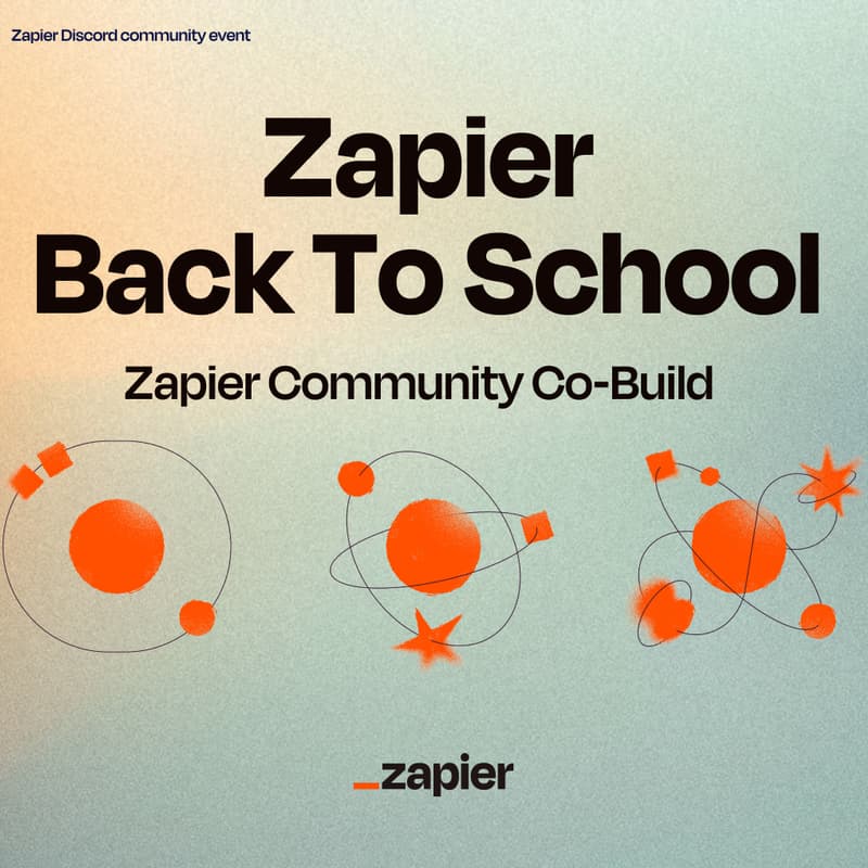 Cover Image for Zapier Back To School 🏫 ⚡️