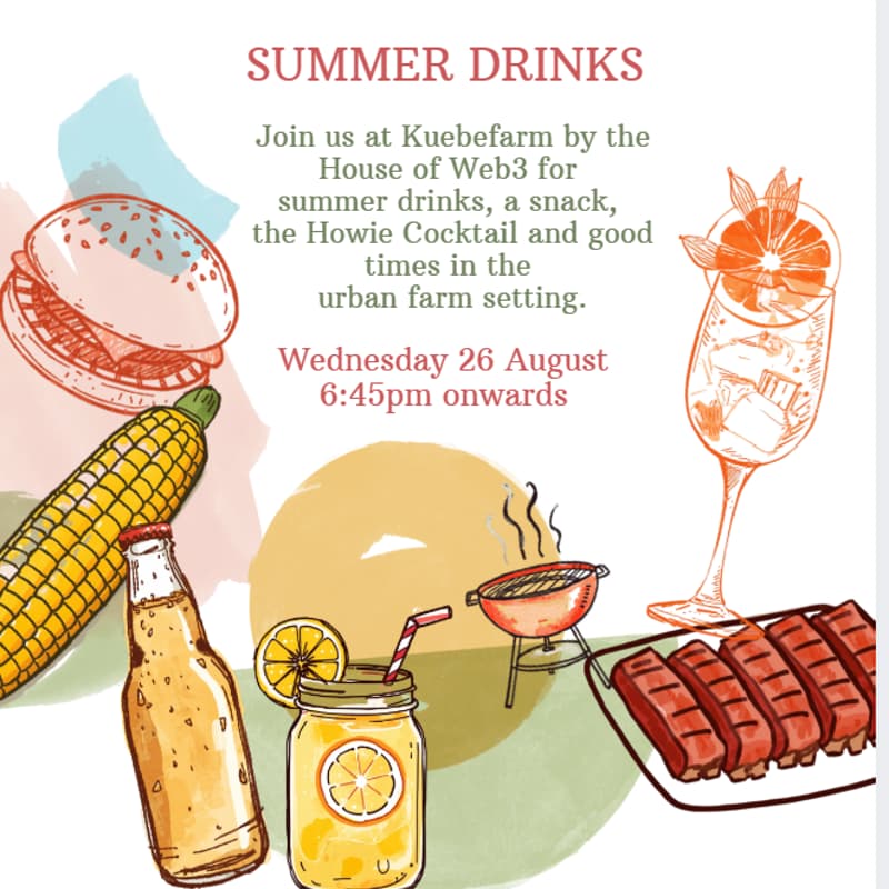 Cover Image for Monthly summer drinks