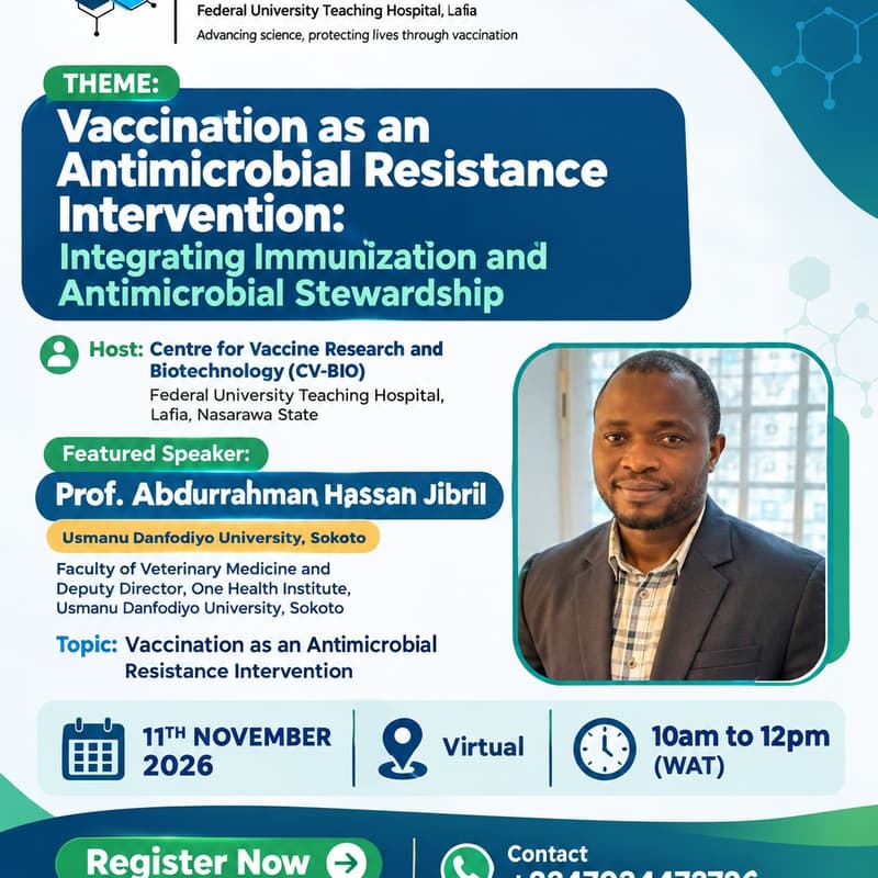 Cover Image for Antimicrobial Resistance & Vaccines: The Next Frontier in Preventing Drug-Resistant Infections