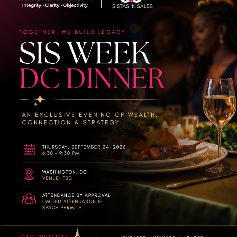 Cover Image for Reveal Wealth × SIS Week DC Dinner
