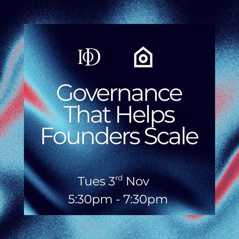 Cover Image for Governance That Helps Founders Scale