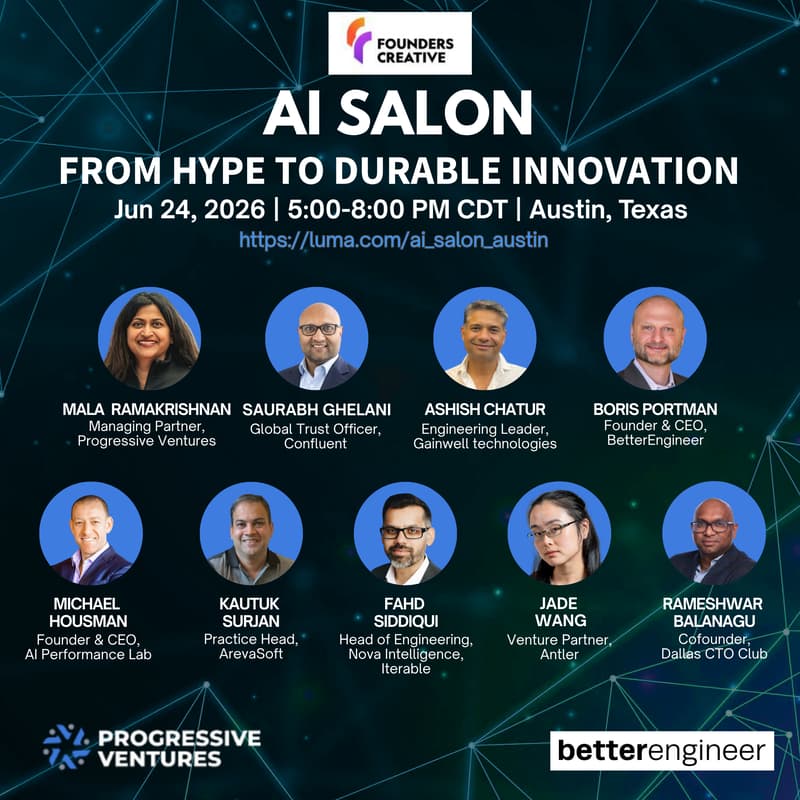 Cover Image for AI Salon: From Hype to Durable Innovation