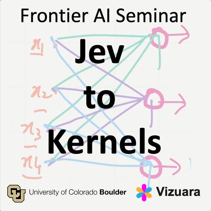 Cover Image for Jev to Kernels by hand ✍️ with Dr. Dandekar, PhD. MIT