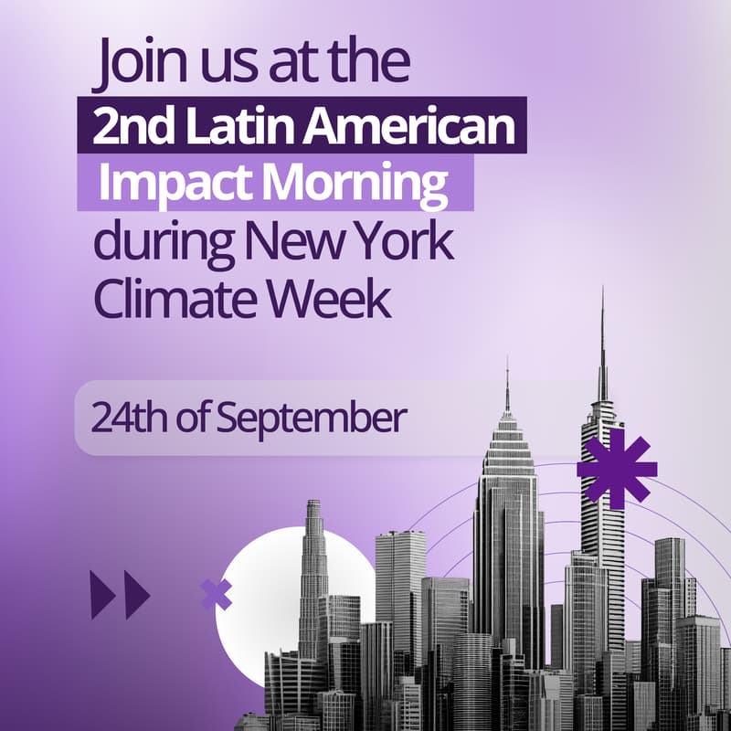 Cover Image for Save the date: 2ª Latin American Impact Morning
