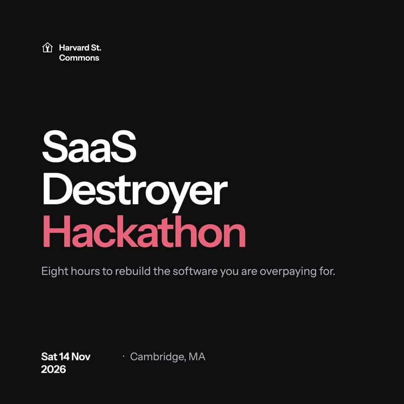 Cover Image for SaaS Destroyer Hackathon
