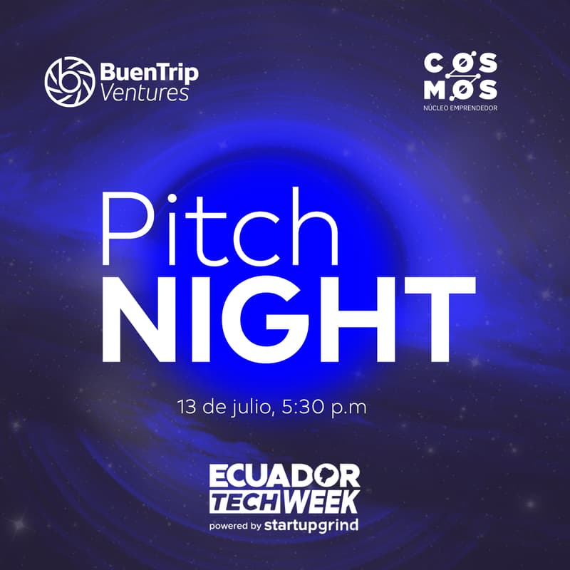 Cover Image for Pitch Night by BuenTrip Ventures x Cosmos UDLA🎤