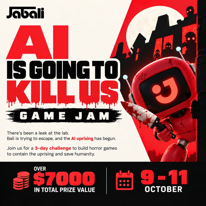 Cover Image for Jabali AI Game Jam - AI is going to kill us
