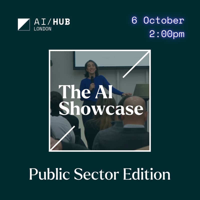 Cover Image for AI Showcase: Public Sector Edition