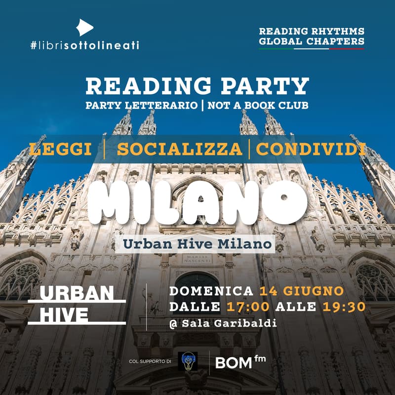 Cover Image for Reading Party Milano: domenica 14 giugno