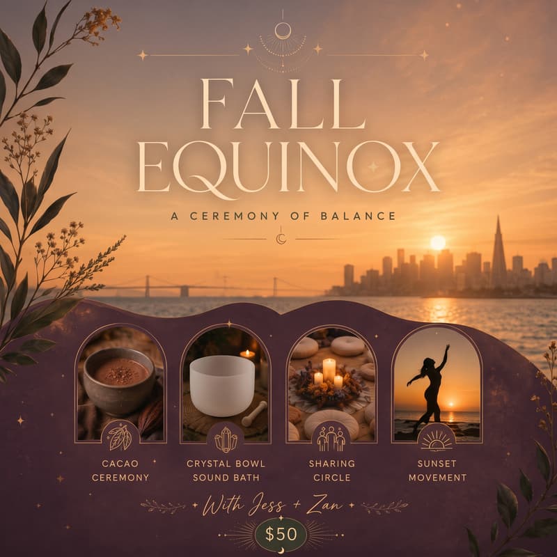 Cover Image for Fall Equinox Sound Healing and Movement