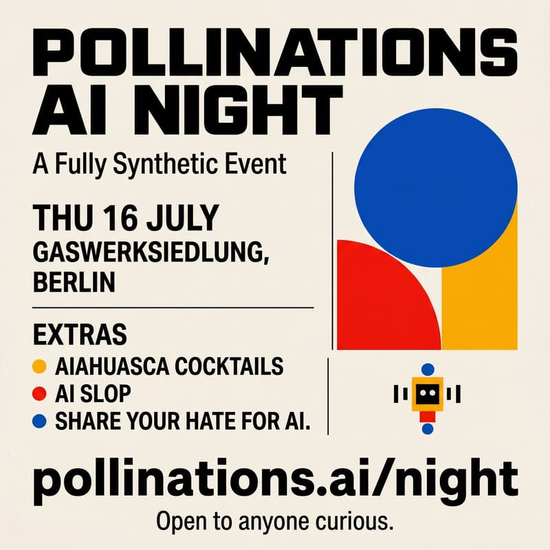 Cover Image for Pollinations AI Night