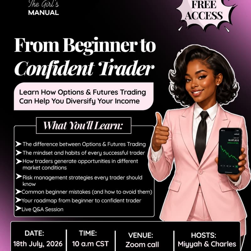 Cover Image for From Beginner to Confident TraderLearn How Options & Futures Trading Can Help You Diversify Your Income