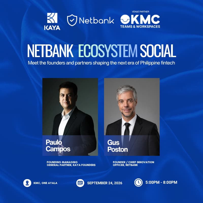 Cover Image for Kaya Founders x Netbank - Ecosystem Social