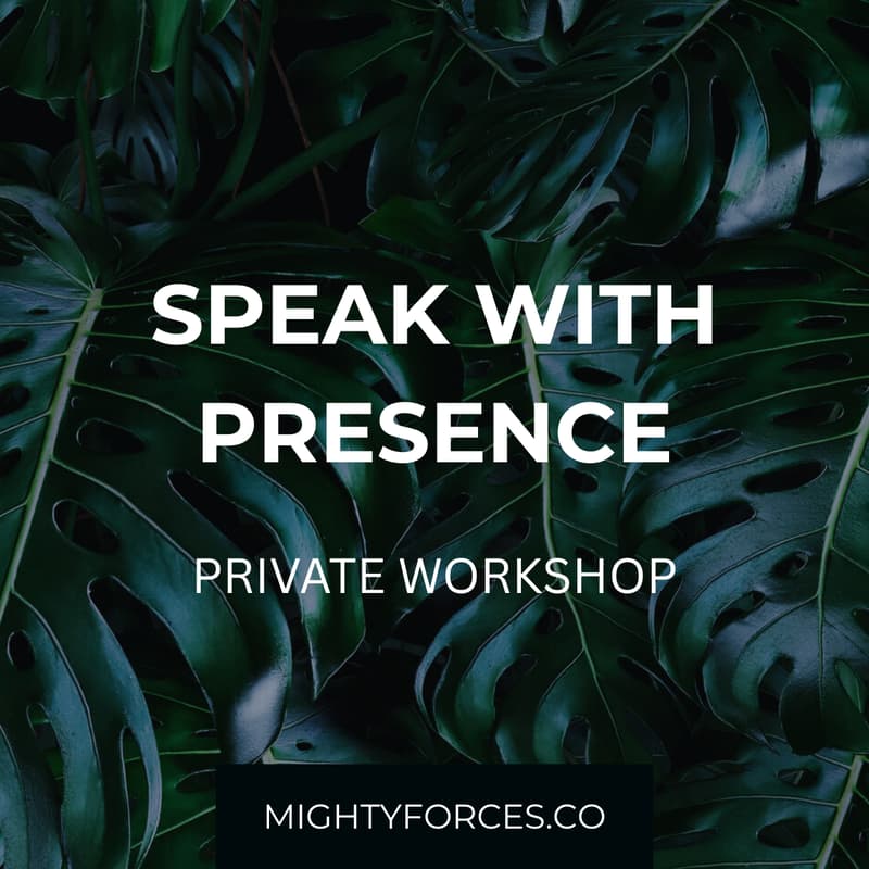 Cover Image for Speak With Presence
