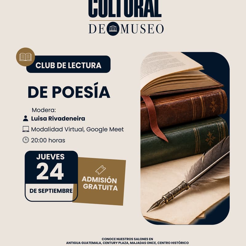 Cover Image for Club de lectura de poesía